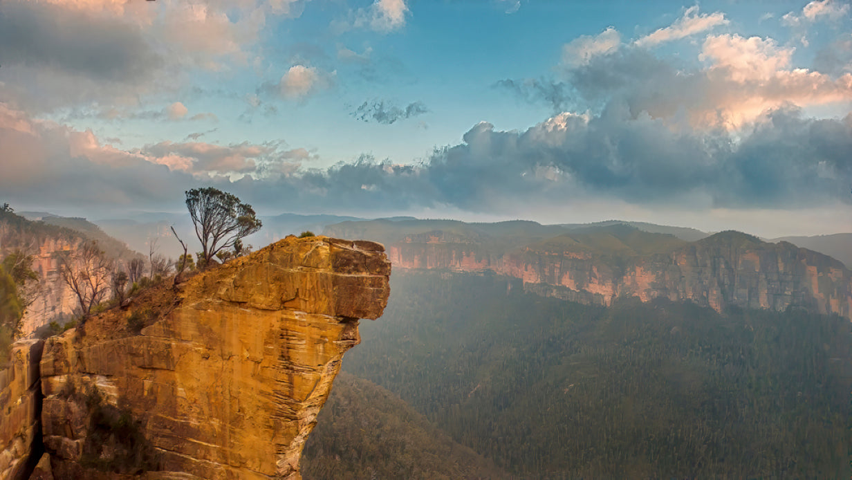 "Sunrise at Hanging Rock" Blackheath Blue Mountains